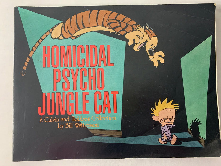 Homicidal Psycho Jungle Cat Comic Book  (Calvin and Hobbes)