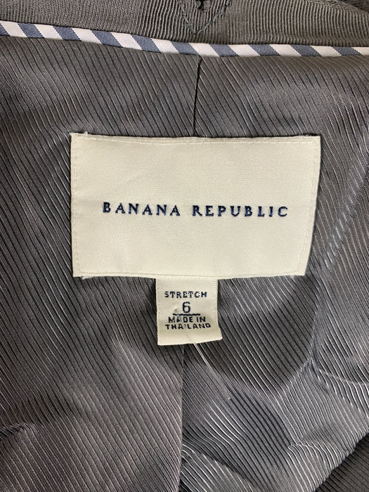 Banana Republic Stretch Suit Jacket Size 6