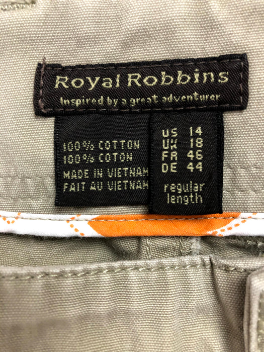 Royal Robbins Khaki Pants Size 14