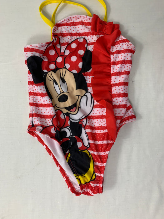 NWT Disney Minnie Mouse Swim Suit and Coverall Size 4T