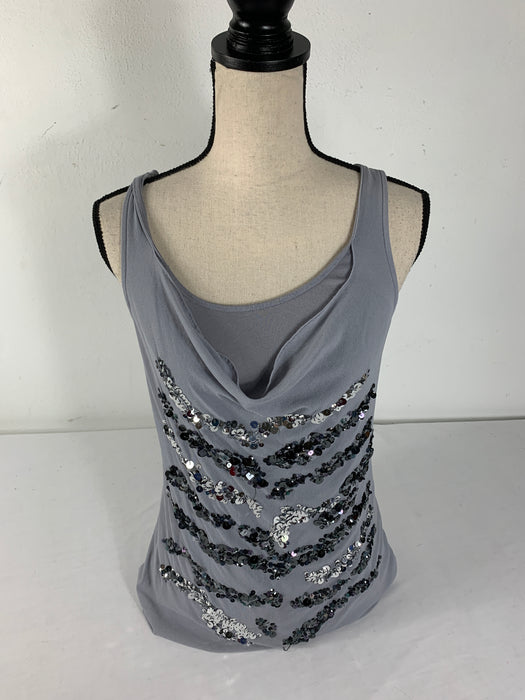Express Sequence Tank Top Size Small