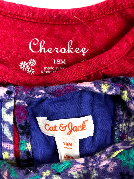 Cat & Jack and Cherokee Dress Bundle Size 18m