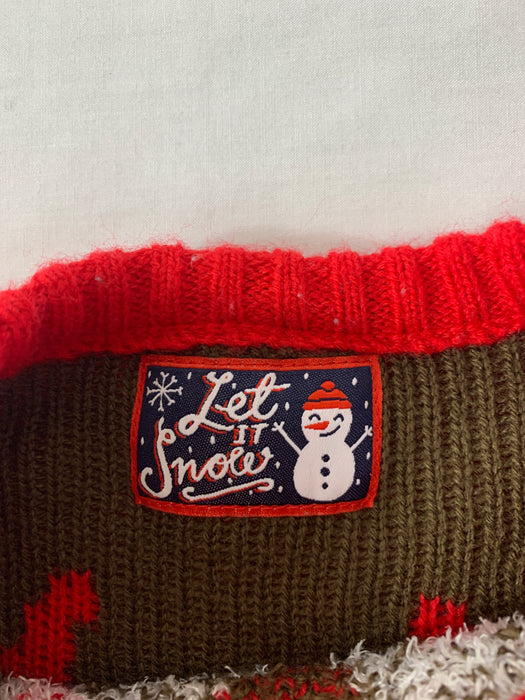 Let it Snow Reindeer Sweater Size 4/5