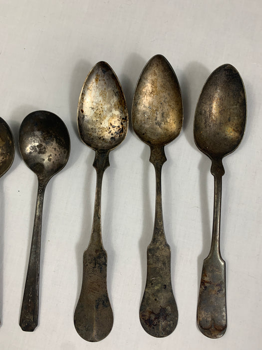 J.D. Kinsey Silver Spoons and others From 1800's