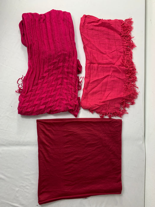 Bundle Pink/Red Scarves