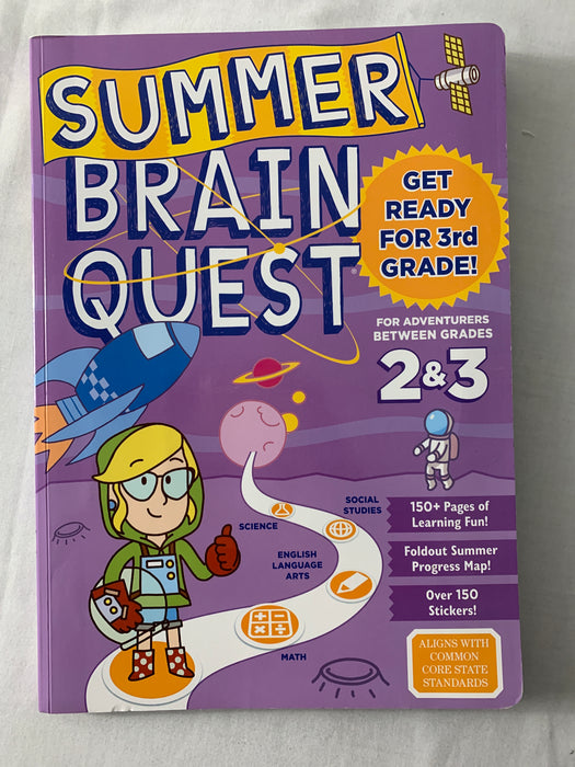 Summer Brain Quest Grade 2 and 3