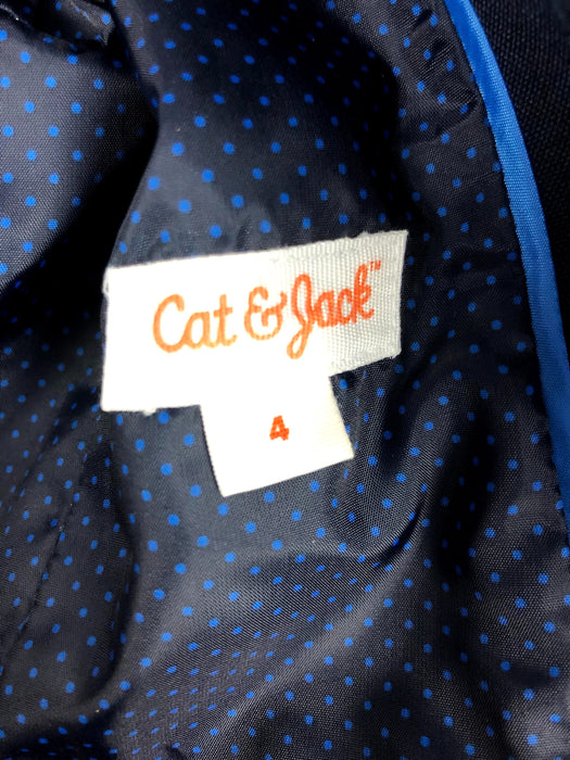 Cat & Jack Navy Blue Blazer Jacket Size 4