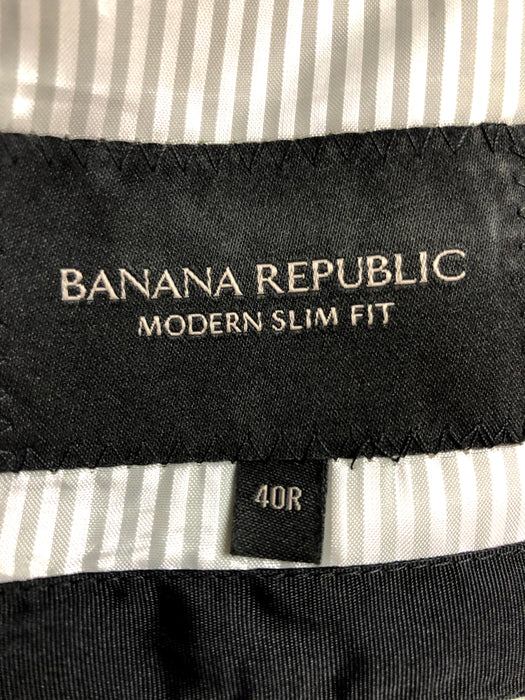 Banana Republic Grey Blazer Jacket Size 40R