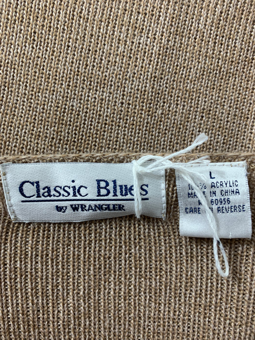 Classic Blues Cardigan Size Large