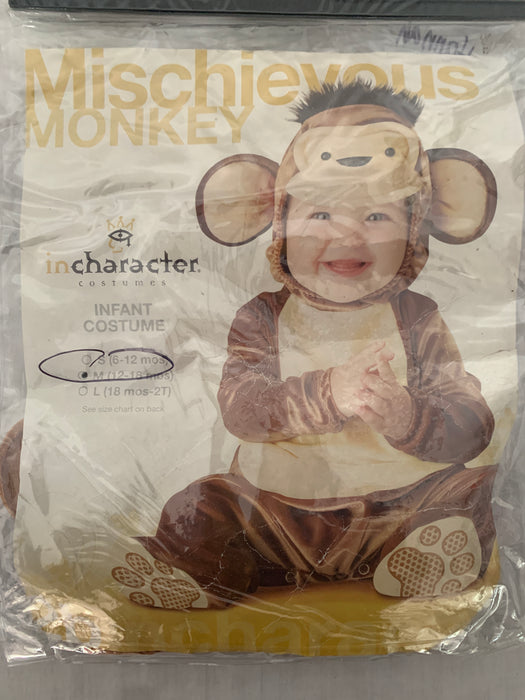 Mischievous Monkey Costume Size 6-12m