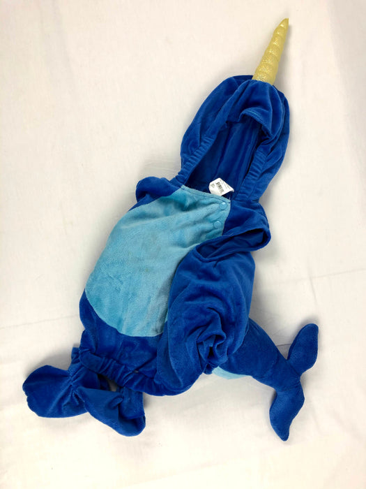 Target Blue Narwhal Costume Size 12-18m
