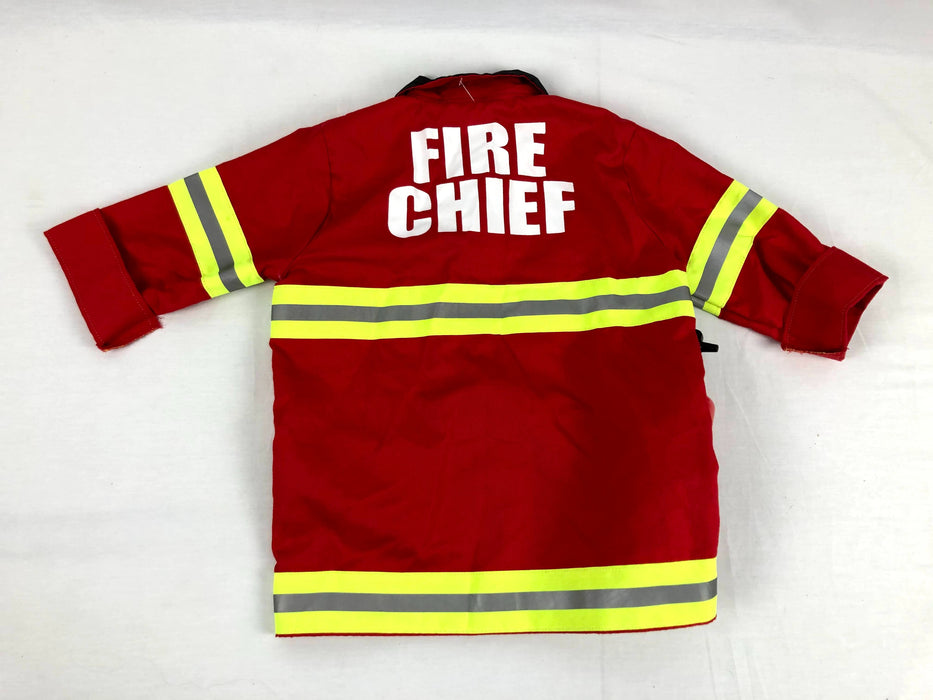 Fire Chief Costume with Fire Extinguisher Size 3T-6