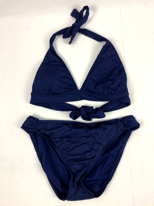 Mossimo Blue 2 Piece Bikini Swim Suit Size M