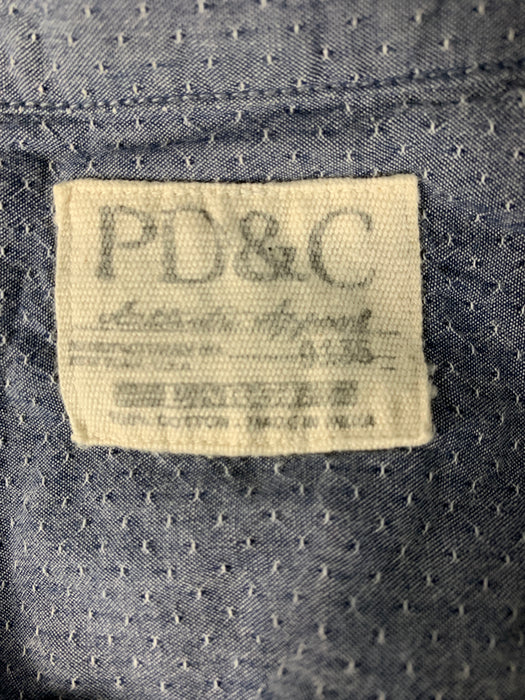 PD&C Button Down Shirt Size Large
