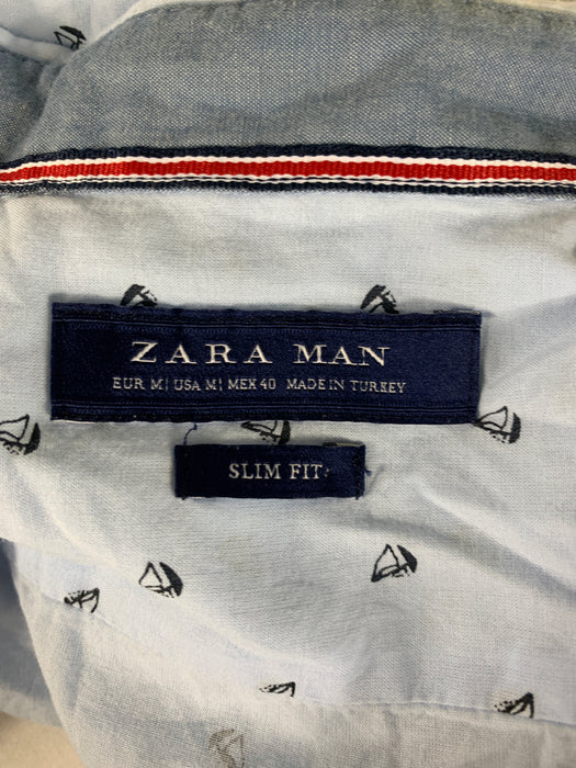 Zara Man Button Down Shirt Size Small
