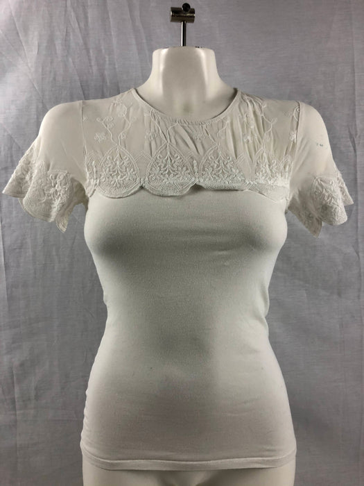 H&M Off White Top Size XS