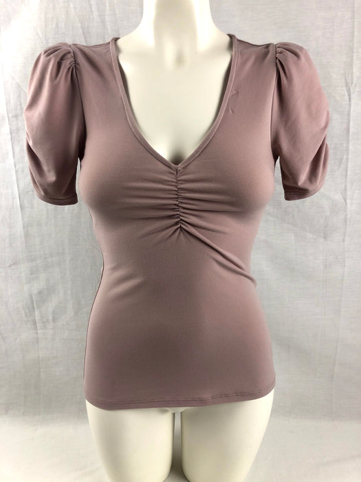 Express Taupe Top Size XS