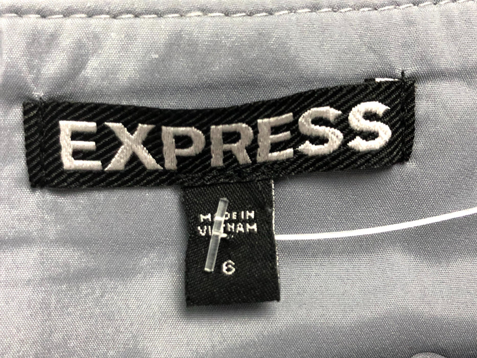 Express Grey Skirt Size 6