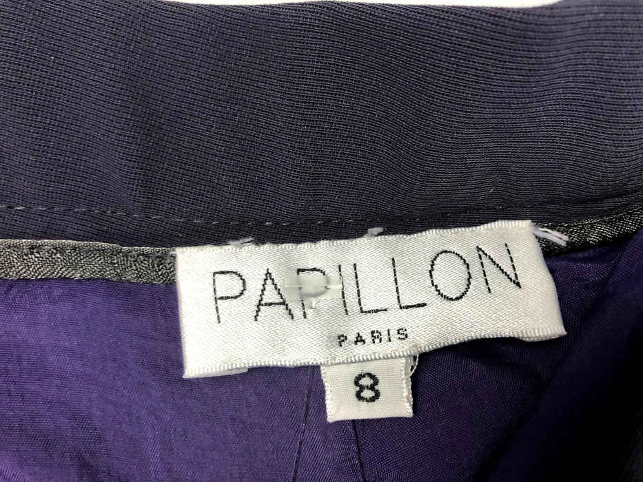 Papillon Paris Slate Grey Dress Pants Size 8