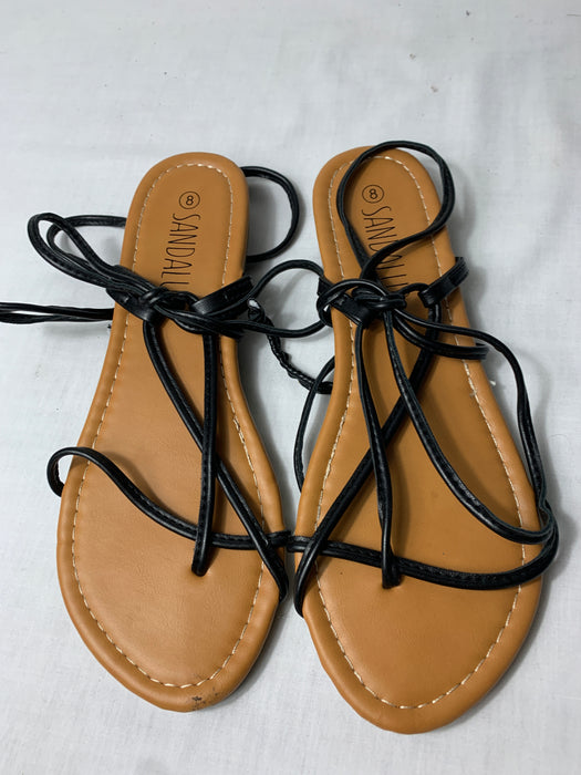 Sandalur Sandals Size 8