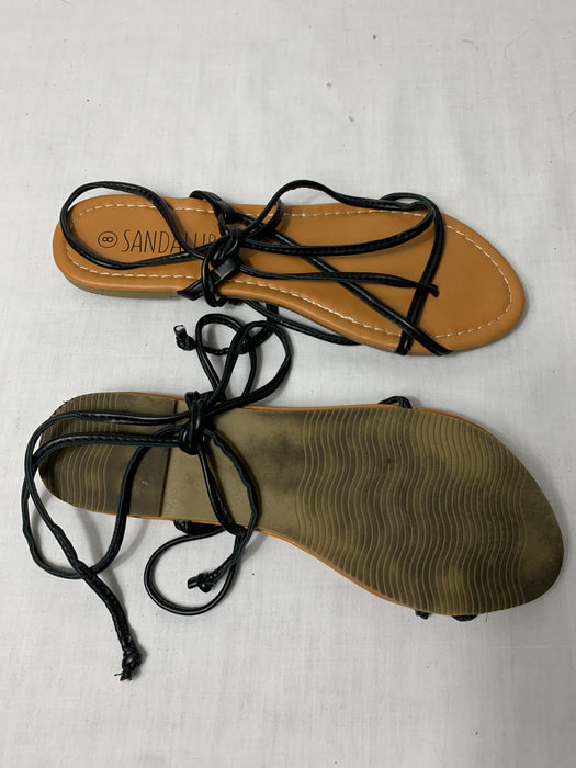 Sandalur Sandals Size 8