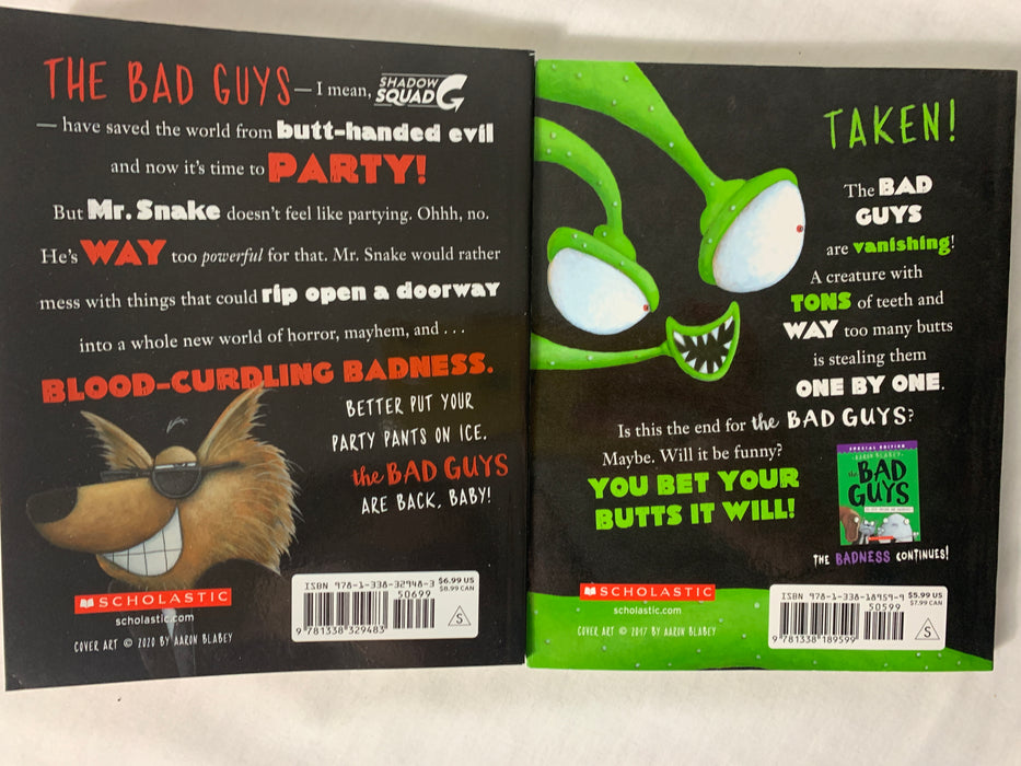 2 The Bad Guys Books By Aaron Blabey