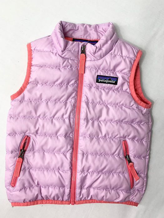 Patagonia Girls Winter Vest Size 12-18m