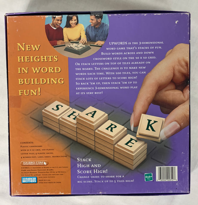 Upwords by Scabble Board Game