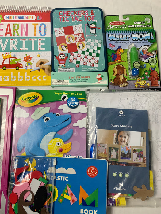 Bundle Games, Learning Games, water and coloring books