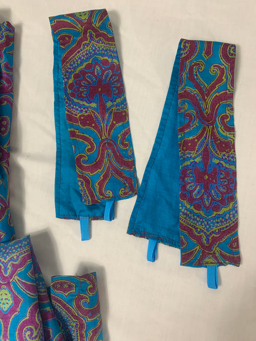 Upcycled Sari Handmade Curtains