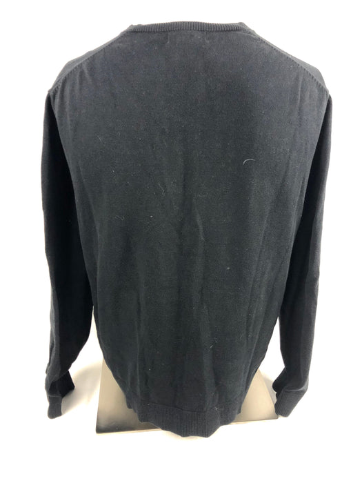 Eddie Bauer Cotton Cashmere Black Sweater Size XL