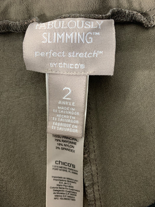 Chico's Fabulously slimming perfect stretch size 2 by Gray - $21 - From  Nolan