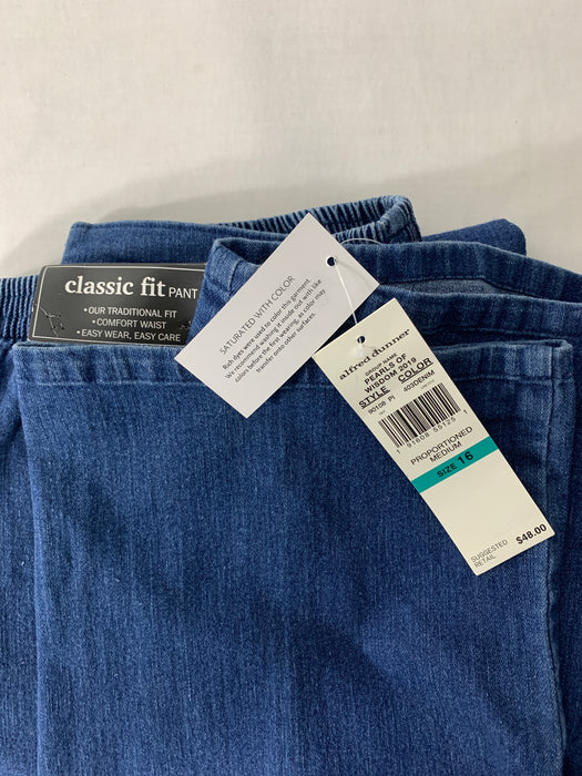 NWT Alfred Dunner Pants Size 16