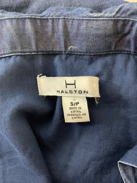 Halston Jean Type Dress Size Small