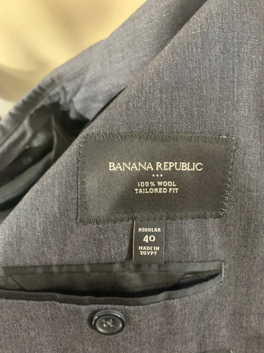 2pc Suit Banana Republic Size 33/32 Pants & Jacket 40
