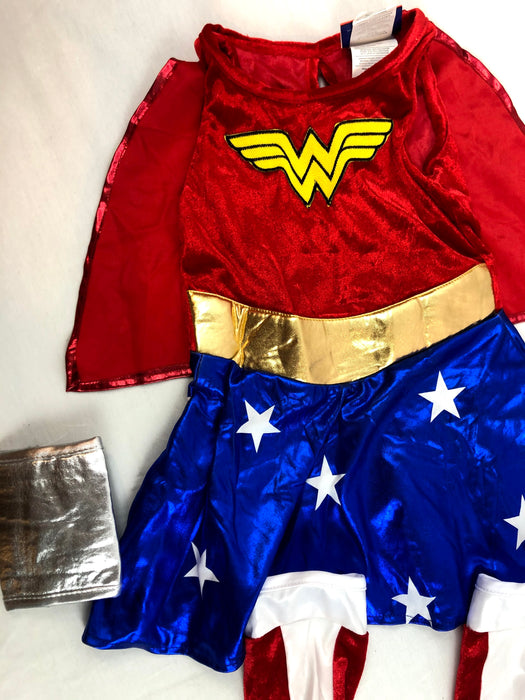 Wonder Woman Costume Size Toddler 3T/4T