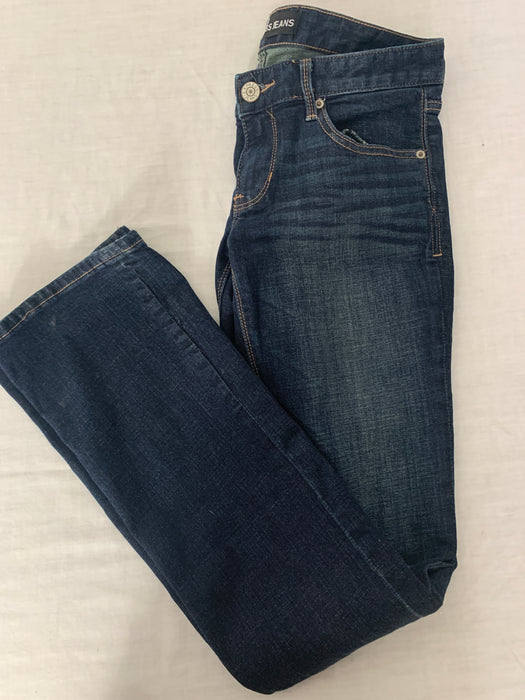 Express Cotton/Polyester Boyfriend Jeans for Women