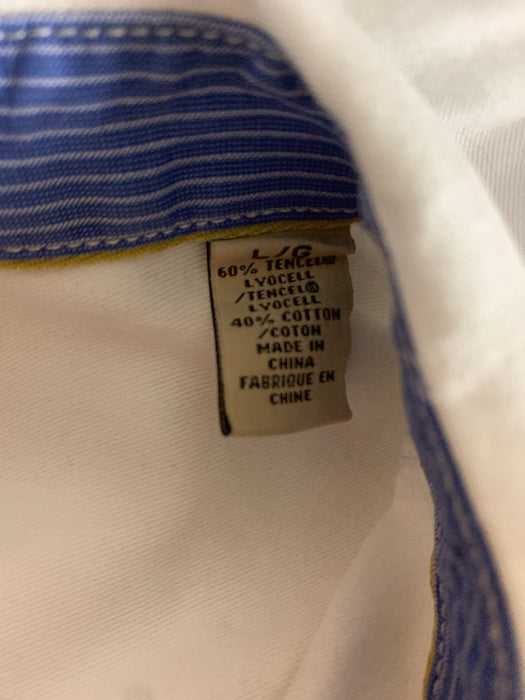Tommy Bahama Jean Brand Button Down Shirt Size Medium