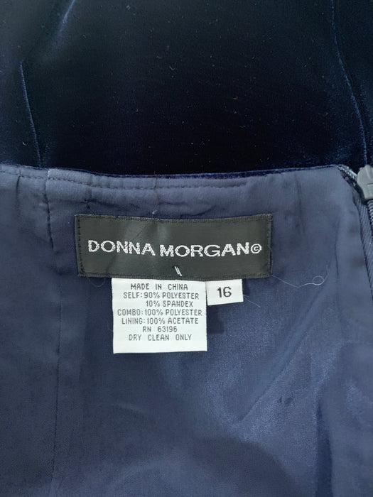 Donna Morgan 2pc. Velvet Outfit Size 16