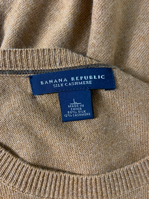 Banana Republic Cashmere/Silk Sweater Size Large