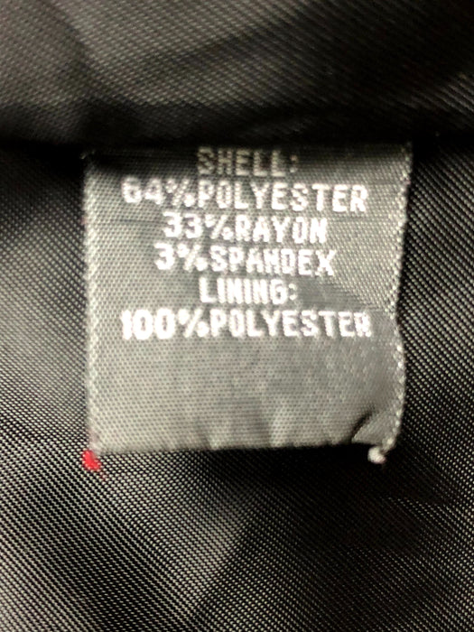 Kenneth Cole Reaction Black Blazer Jacket Size 6