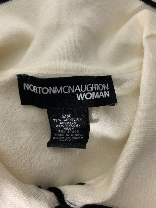 Norton Mcnaughton Elegant Shirt Size 2X