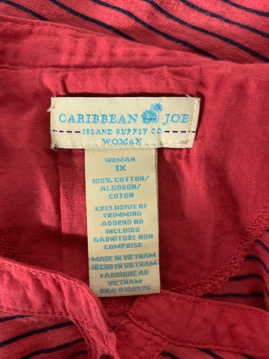 Caribbean Joe Shirt Size 1X