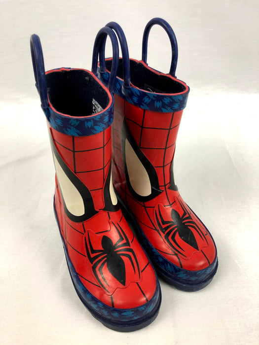 Disney Spiderman Rain Boots Size 7