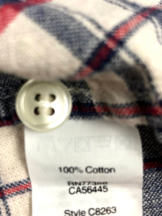 J. Crew Plaid Button Down Cotton Shirt Size S