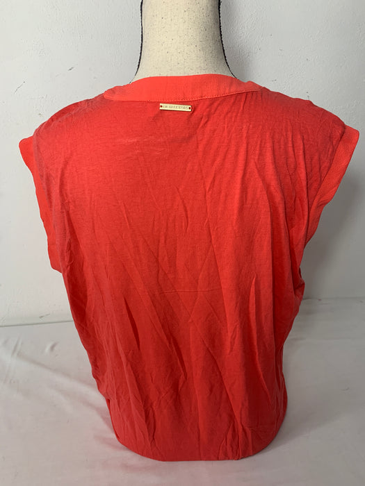 Michael Ross Orange Shirt Size XL