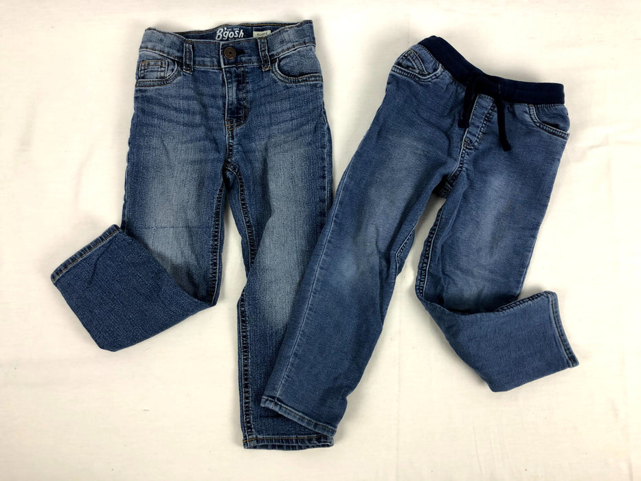 2 Piece Carter's and B'Gosh Jeans Bundle Size 4T