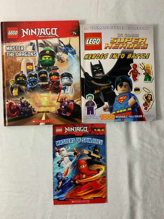 Lego 3 book Set