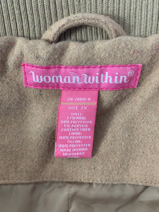 Woman Within Jacket Size 2X