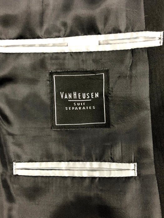 VanHeusen 2 Piece Black Suit Size 42L